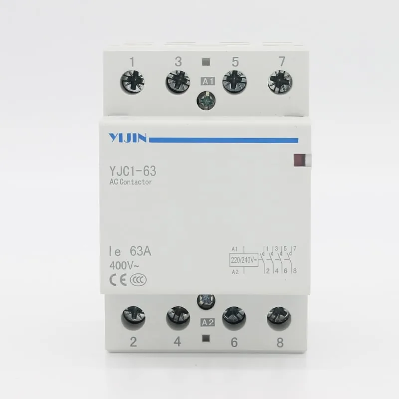 YJC1-63 4P modular AC contactor product photograph
